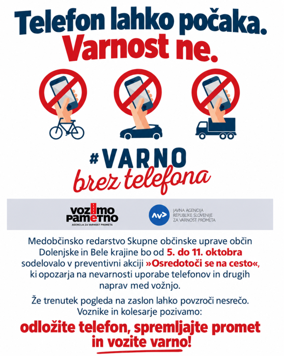 Osredotoči se na cesto